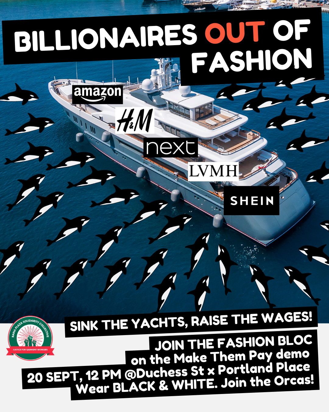 Sink The Yachts, Raise The Wages!