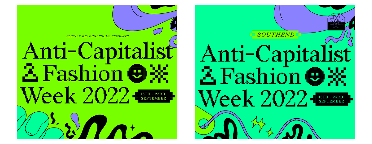 Book tour dates: The Anti-Capitalist Book Of Fashion